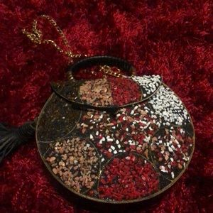 beaded one of a kind  piece & must have